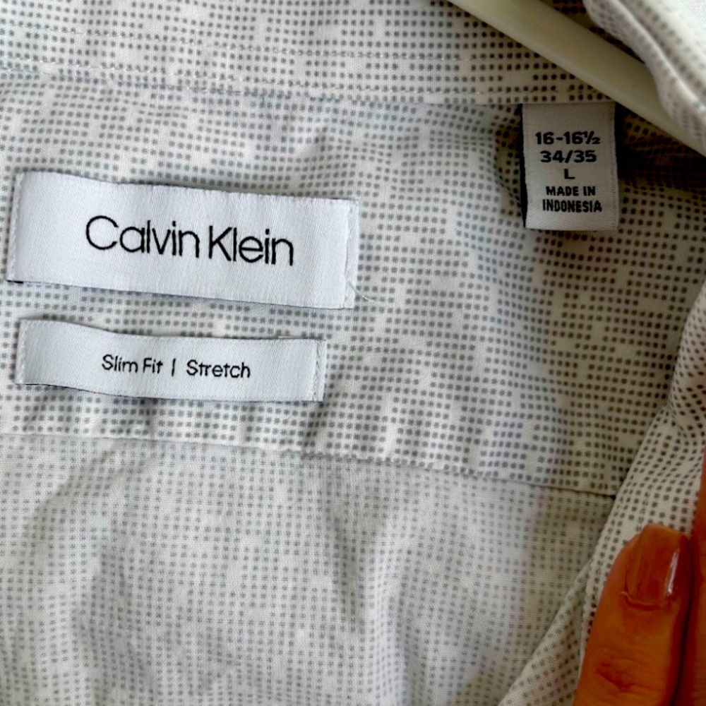 CK men's dress shirt